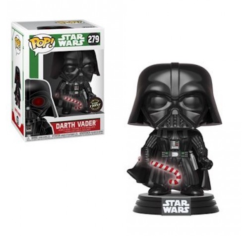 Дарт Вейдер с карамельной тростью праздничный светящийся (Darth Vader Holiday GitD (Chase)) из фильма Звёздные войны