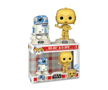 R2-D2 and C-3PO Retro Reimagined 2-Pack (PREORDER EndFeb24) (Эксклюзив Target) из фильма Star Wars