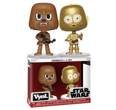 Чубакка и Си-Три-Пи-О Винл. (Chewbacca and C-3PO Vynl.) из фильма Звездные войны