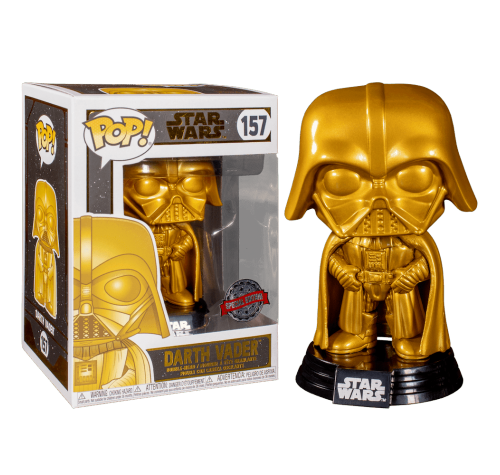 Дарт Вейдер золотой металлик (Darth Vader Gold Metallic (Эксклюзив Walmart)) из фильма Звёздные войны