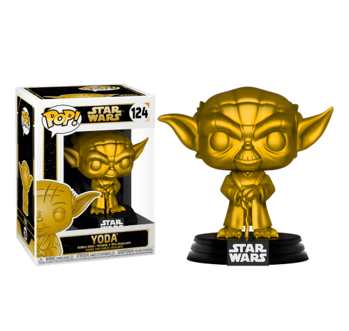 Йода золотой металлик (Yoda Gold Metallic (Эксклюзив Walmart)) из фильма Звёздные войны