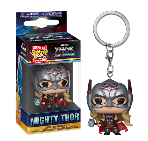 Могучий Тор Джейн Фостер брелок (Mighty Thor keychain) (preorder WALLKY) из фильма Тор: Любовь и гром