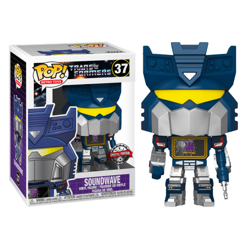 Саундвейв с разбитым экраном (Soundwave Shattered Screen (Эксклюзив GameStop)) (preorder WALLKY) из мультсериала Трансформеры (1984)