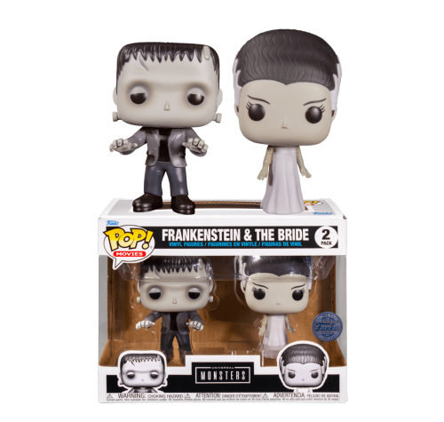 Франкенштейн и его Невеста (preorder WALLKY) (Frankenstein and The Bride 2-pack (Эксклюзив Hot Topic)) из серии Монстры Universal