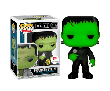 Frankenstein with Flower GitD со стикером (Эксклюзив Walgreens) из серии Universal Monsters