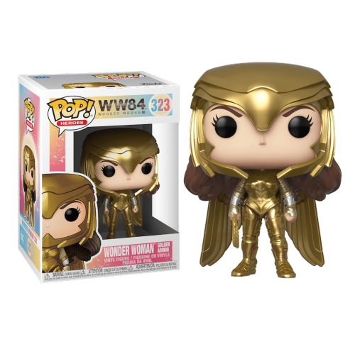 Чудо-женщина в золотой броне металлик (Wonder Woman Golden Armor Metallic (preorder WALLKY P)) из фильма Чудо-женщина: 1984