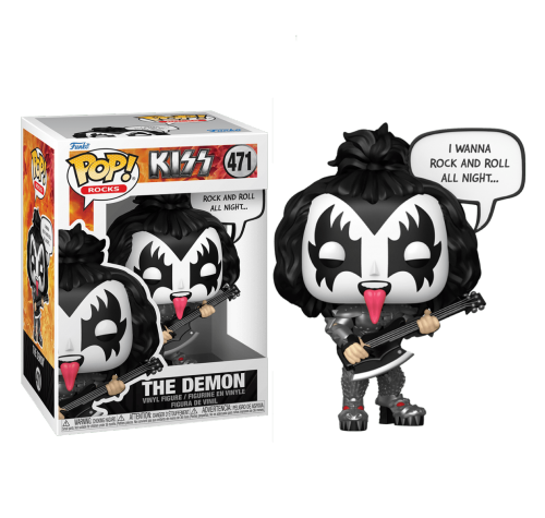Джин Симмонс Демон (Gene Simmons The Demon I Wanna Rock and Roll All Night...) из группы Кисс