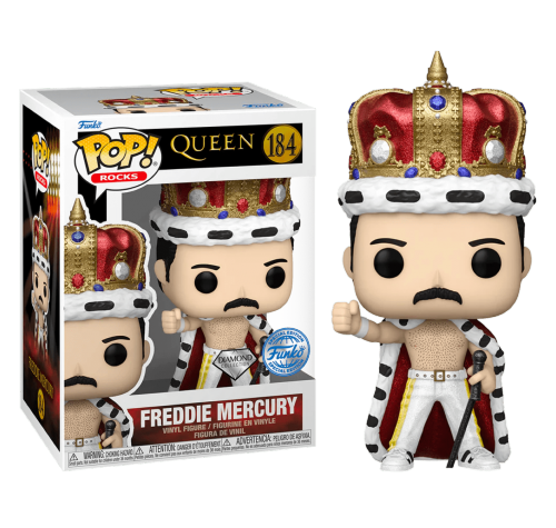 Фредди Меркьюри король блестящий (Freddie Mercury King Diamond Glitter (preorder WALLKY) (Эксклюзив Funko Shop)) из группы Квин