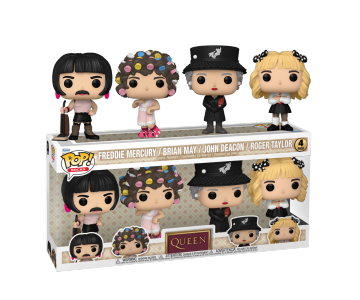Freddie Mercury, Roger Taylor, Brian May and John Deacon I Want to Break Free 4-Pack (preorder WALLKY) из группы Queen