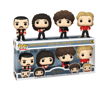 Freddie Mercury, Roger Taylor, Brian May and John Deacon Radio Gaga 4-Pack (PREORDER EndDec24) из группы Queen