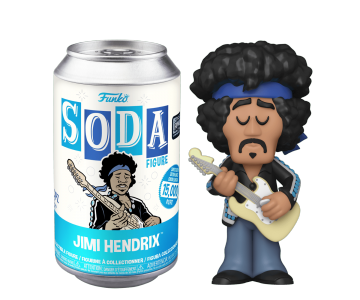 Jimi Hendrix SODA со стикером (PREORDER May-June) (Эксклюзив Funko FunKon 2022) из серии Rocks Music