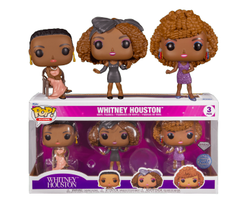 Whitney Houston Diamond Glitter 3-Pack (Эксклюзив Walmart) (preorder WALLKY) из серии Rocks
