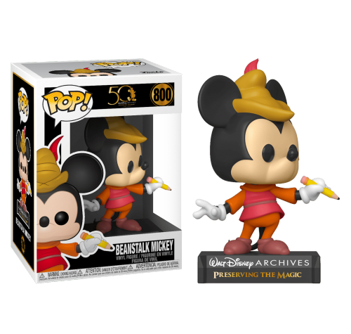 Микки Маус и Бобовый Стебель Архивы Уолта Диснея (Mickey Mouse Beanstalk Walt Disney Archives) (preorder WALLKY) из мультиков Дисней