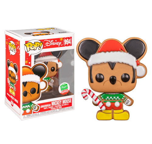 Микки Маус Имбирный Пряник (Mickey Mouse Gingerbread (Эксклюзив Funko Shop)) из мультиков Дисней