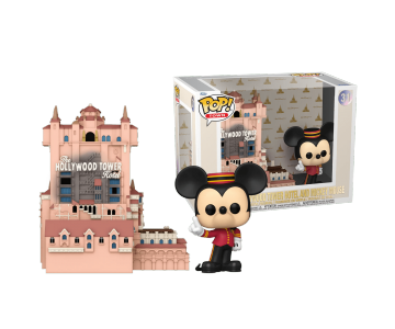 Mickey Mouse with Hollywood Tower Hotel Town (preorder WALLKY) из серии Walt Disney World 50th 31
