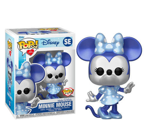 Минни Маус голубой металлик (Minnie Mouse Make A Wish Blue Metallic) из мультиков Дисней