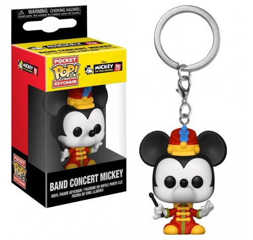 Микки Маус Концерт брелок (Mickey Mousey Band Concert keychain) из серии в честь 90-летия Микки Мауса