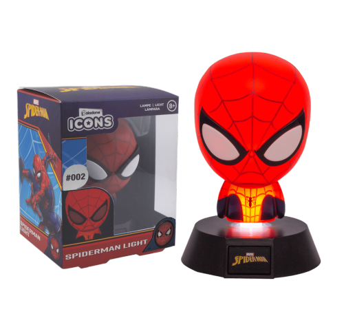 Человек-Паук светильник (Spider-Man Icon Light) из комиксов Марвел