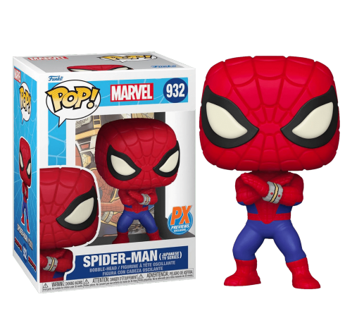Человек-Паук Японский сериал со стикером (Spider-Man Japanese TV Series (Эксклюзив Previews)) из комиксов Марвел