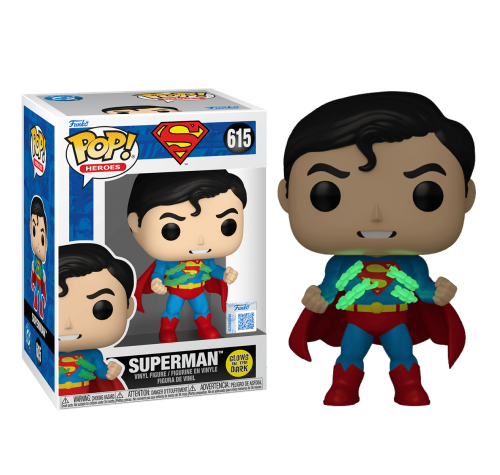 Супермен разрывающий цепи светящийся (Superman Breaking Chains GitD (Эксклюзив)) из комиксов ДС Комикс