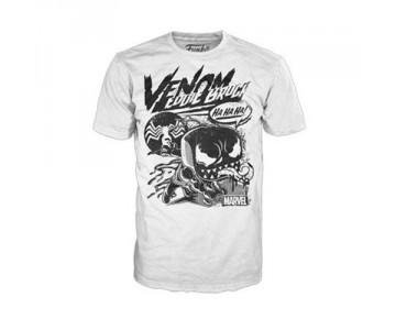 Venom Comic Collage T-Shirt (размер M) из комиксов Marvel