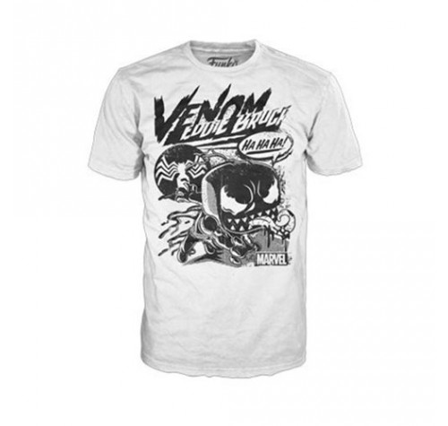 Веном комиксовый коллаж майка (Venom Comic Collage T-Shirt (размер S)) из комиксов Марвел