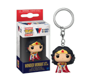Wonder Woman Classic with Cape 80th Anniversary keychain из комиксов DC Comics