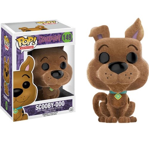 Скуби флокированный (Scooby-Doo flocked (Эксклюзив)) из мультика Скуби-Ду