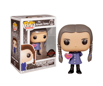 Wednesday Addams with Valentine’s Day Heart (Эксклюзив Hot Topic) (preorder WALLKY) из сериала The Addams Family