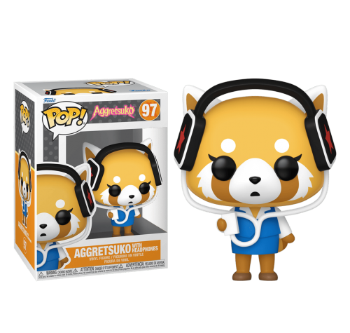 Агрессивная Рэцуко в наушниках (PREORDER USR) (Aggretsuko with Headphones) из аниме Агрессивная Рэцуко