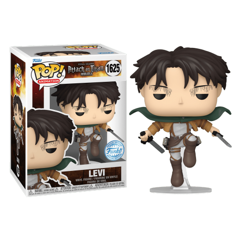 Леви с мечами (Levi with Swords (Эксклюзив Funko Shop)) (PREORDER USR) из аниме Атака Титанов