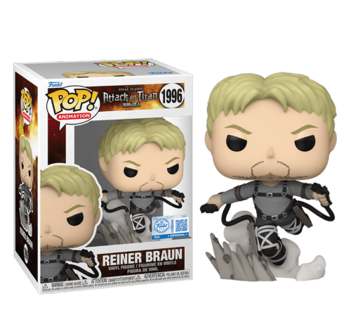 Райнер Браун (Reiner Braun (PREORDER EarlyNov25) (Эксклюзив GameStop)) из сериала Атака Титанов