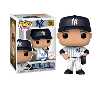 Derek Jeter New York Yankees со стикером (Эксклюзив Funko Shop) из серии MLB Baseball 11