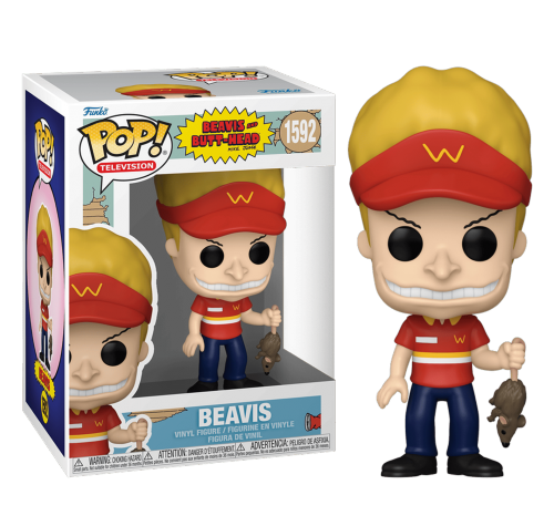 Бивис (Beavis Burger World Uniform) (PREORDER MidFeb25) из мультсериала Бивис и Баттхед