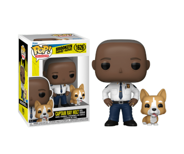 Captain Ray Holt with Cheddar из сериала Brooklyn Nine-Nine 1626