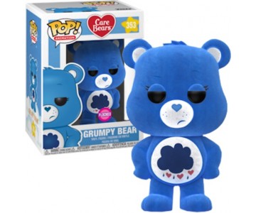 Grumpy Bear flocked (Эксклюзив) из мультика Care Bears