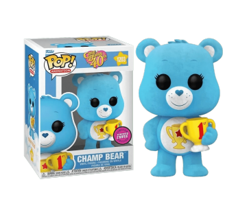 Champ Bear flocked (Chase) из мультика Care Bears 1203