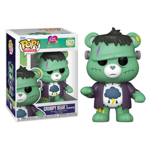 Ворчун Франкенштейн (Grumpy Bear as Frankenstein) (PREORDER MidNov24) из серии Заботливые мишки х Монстры Universal