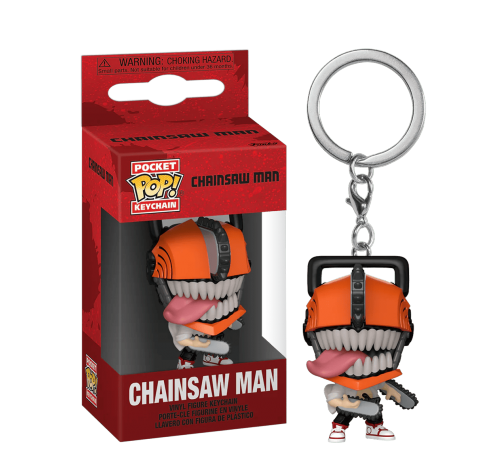 Человек-бензопила брелок (Chainsaw Man keychain) из аниме Человек-бензопила