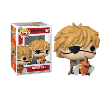 Denji with Pochita из аниме Chainsaw Man 1971