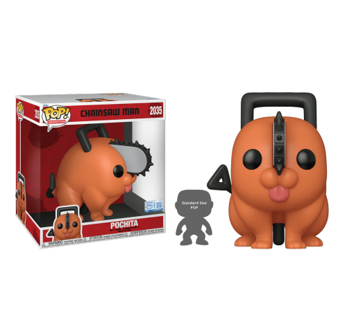 Почита 25 см (Pochita Jumbo 10-inch (Эксклюзив Funko Shop)) из аниме Человек-бензопила