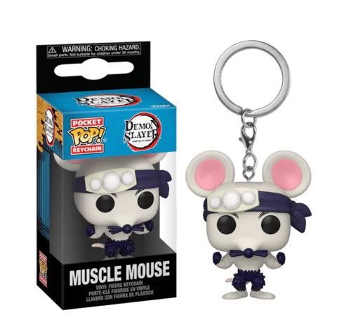 Мышь Узуй Тенгена брелок (Muscle Mouse keychain) из аниме Истребитель демонов