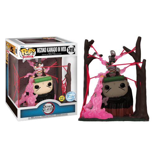 Незуко в паутине светящаяся (Nezuko in Web Deluxe GitD (Эксклюзив BoxLunch)) из аниме Истребитель демонов