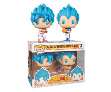 Goku and Vegeta Baseball 2-Pack (Эксклюзив BoxLunch) из аниме сериала Dragon Ball Super