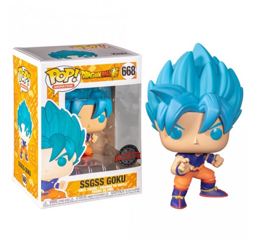 Супер Саян Бог Супер Саян Гоку (SSGSS Goku (Эксклюзив Hot Topic)) из аниме сериала Драконий жемчуг Супер