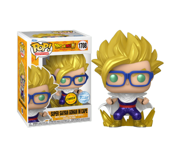 Super Saiyan Gohan in Cape metallic (Chase, Эксклюзив Chalice Collectibles) из аниме сериала Dragon Ball Super: Super Hero 1708