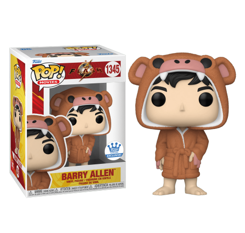 Барри Аллен в халате обезьяне со стикером (Barry Allen in Monkey Robe (Эксклюзив Funko Shop)) из фильма Флэш