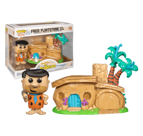 Фред Флинтстоун с домом (Fred Flintstone with Flintstone's Home (Vaulted)) из мультика Флинтстоуны