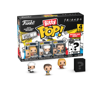 Phoebe, Monica, Chandler and Mystery Bitty 4-Pack (preorder WALLKY) из сериала Friends