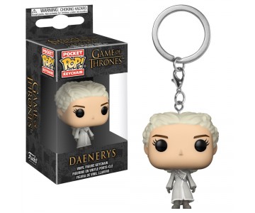 Daenerys Targaryen White Coat keychain из сериала Game of Thrones